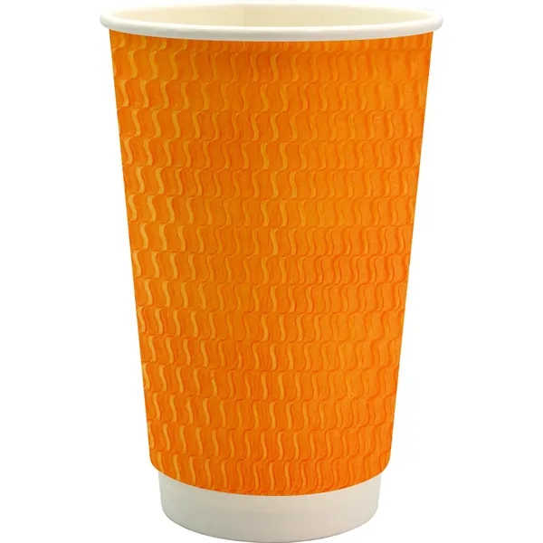 16 oz. Full Color Wave Paper Cup... from ASI 30208 A P Specialties / AP Specialties