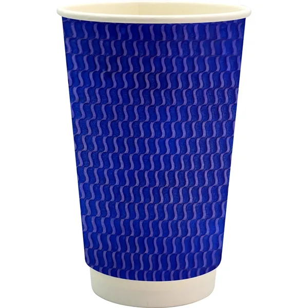 16 oz. Full Color Wave Paper Cup... from ASI 30208 A P Specialties / AP Specialties