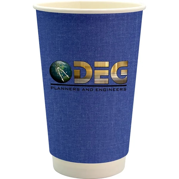 16 oz. Full Color Ridge Paper Cup... from ASI 30208 A P Specialties / AP Specialties