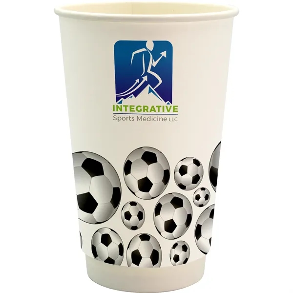 16 oz. Full Color Sporty Paper Cup... from ASI 30208 A P Specialties / AP Specialties