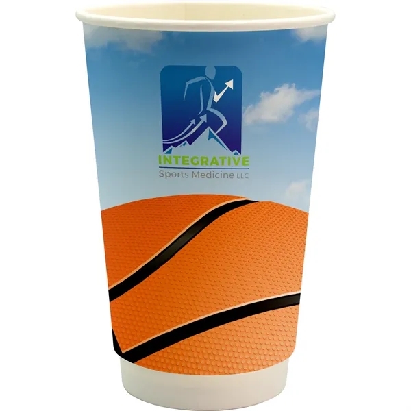 16 oz. Full Color Sporty Paper Cup... from ASI 30208 A P Specialties / AP Specialties