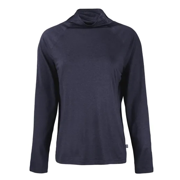 Women's sweatshirt with a funnel neck, UPF 50+ protection, and moisture-wicking... from ASI 47965 Cutter & Buck