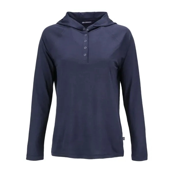 Women's sweatshirt with a hood, UPF 50+ protection, and moisture-wicking performance.... from ASI 47965 Cutter & Buck