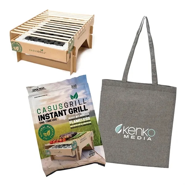 Raleigh CasusGrill™ Biodegradable BBQ Grill w/Recycled Co...... from ASI 67866 Logomark/Valumark