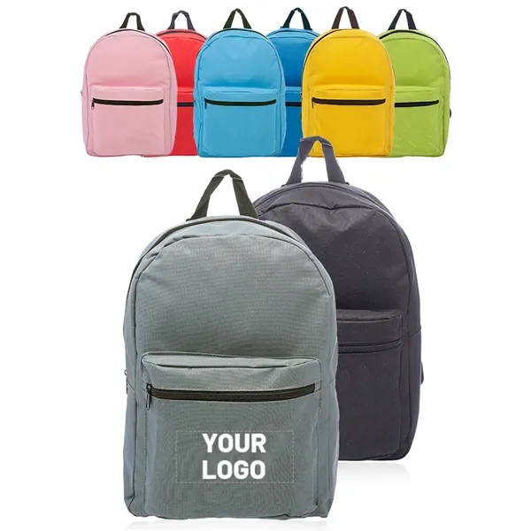 Economical backpacks with adjustable webbing straps plus 1 color silkscreen imprint... from ASI 37218 Athena Promo (tm)