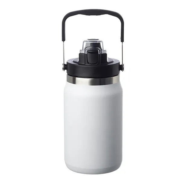 Double wall stainless steel bottle with 64 oz. capacity plus 1... from ASI 37218 Athena Promo (tm)