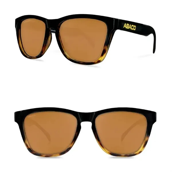 Stylish polarized sunglasses with lifetime warranty, microfiber pouch, and custom imprint... from ASI 72657 Active Life Promo / Apres Ski Ingrain Promo