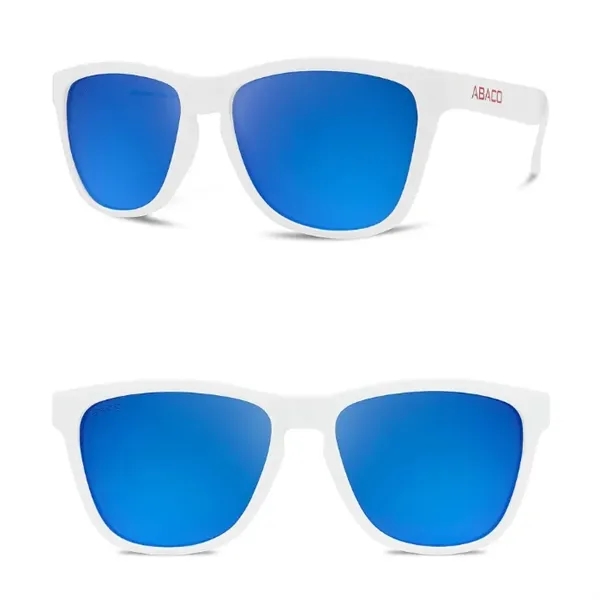 Stylish polarized sunglasses with lifetime warranty, microfiber pouch, and custom imprint... from ASI 72657 Active Life Promo / Apres Ski Ingrain Promo