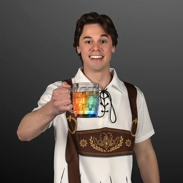 Blank or Imprinted. Light-up 16 oz beer mug.... from ASI 34194 ALightPromos / Alight Promotional Products