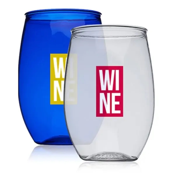 16 oz. plastic stemless, BPA-free wine glass.... from ASI 39552 BEL Promo