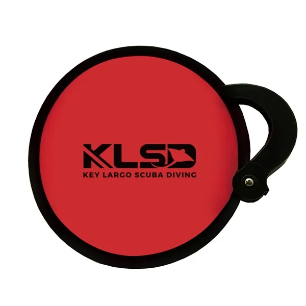 7" collapsible hand fan with handle.... from ASI 63549 Jornik Manufacturing Corp