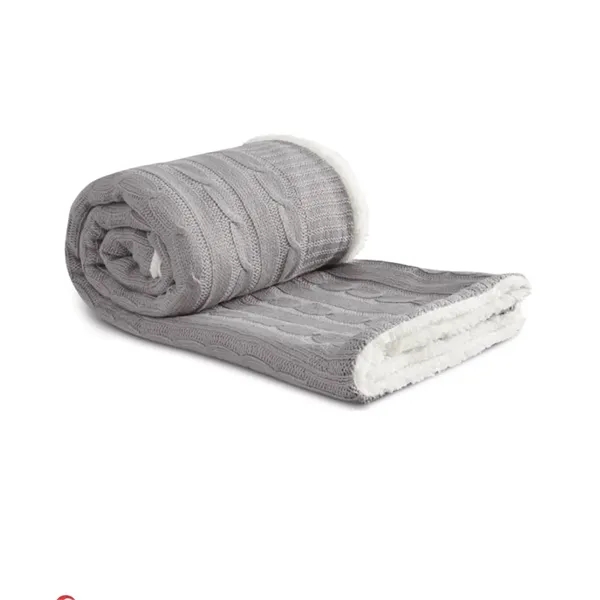 Cable Knit Blanket... from ASI 89971 Stuff A Mug