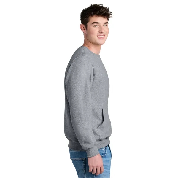 Port & Company Core Fleece Crewneck Pocket Sweatshirt... from ASI 84863 SanMar