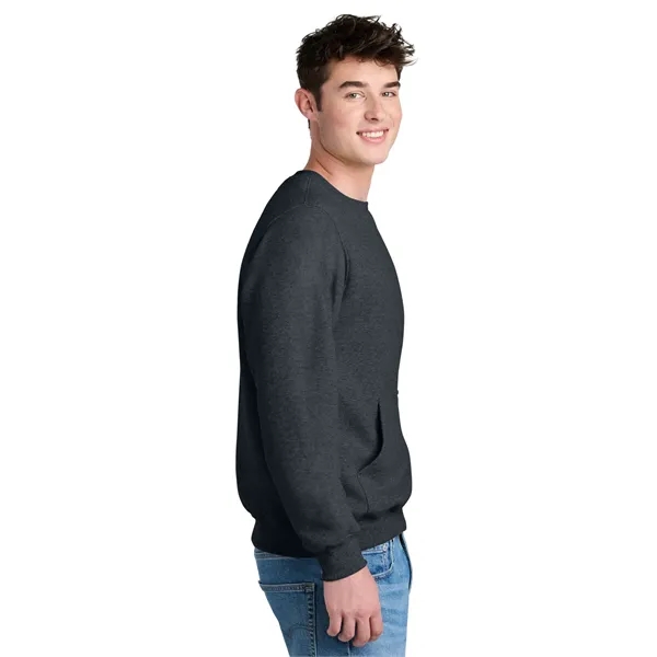 Port & Company Core Fleece Crewneck Pocket Sweatshirt... from ASI 84863 SanMar