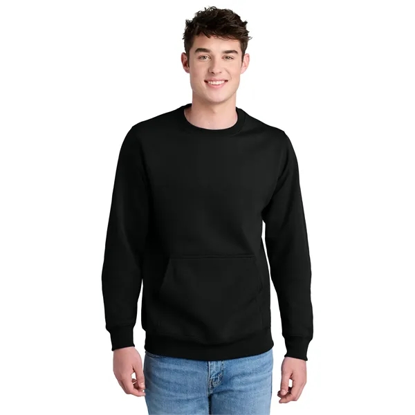 Port & Company Core Fleece Crewneck Pocket Sweatshirt... from ASI 84863 SanMar