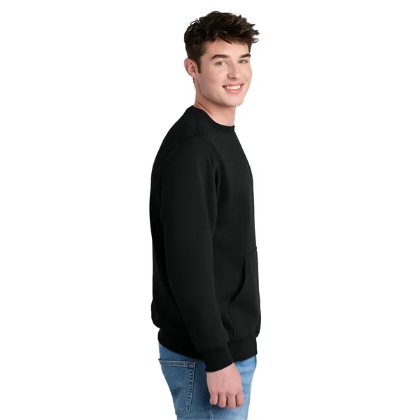 Port & Company Core Fleece Crewneck Pocket Sweatshirt... from ASI 84863 SanMar