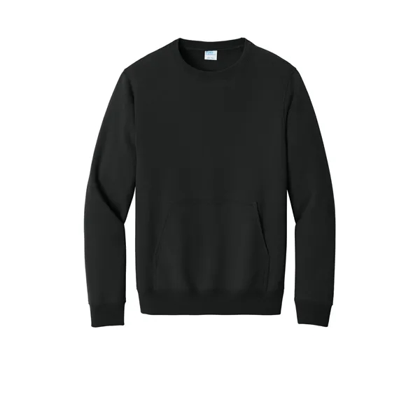 Port & Company Core Fleece Crewneck Pocket Sweatshirt... from ASI 84863 SanMar