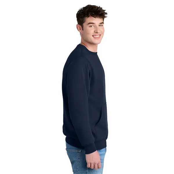 Port & Company Core Fleece Crewneck Pocket Sweatshirt... from ASI 84863 SanMar
