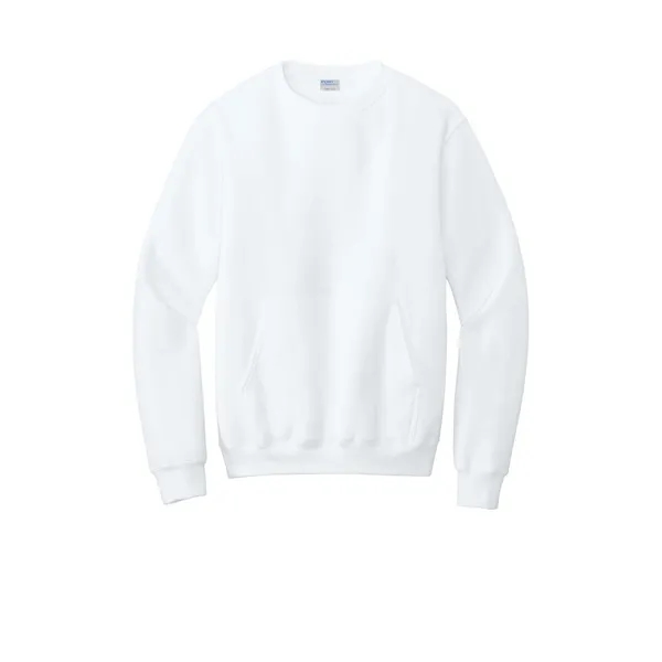 Port & Company Core Fleece Crewneck Pocket Sweatshirt... from ASI 84863 SanMar