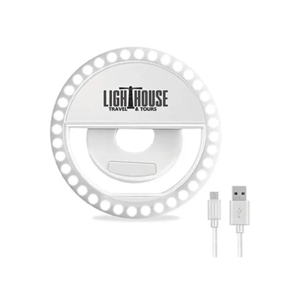 LED selfie ring light for mobile phones.... from ASI 39552 BEL Promo