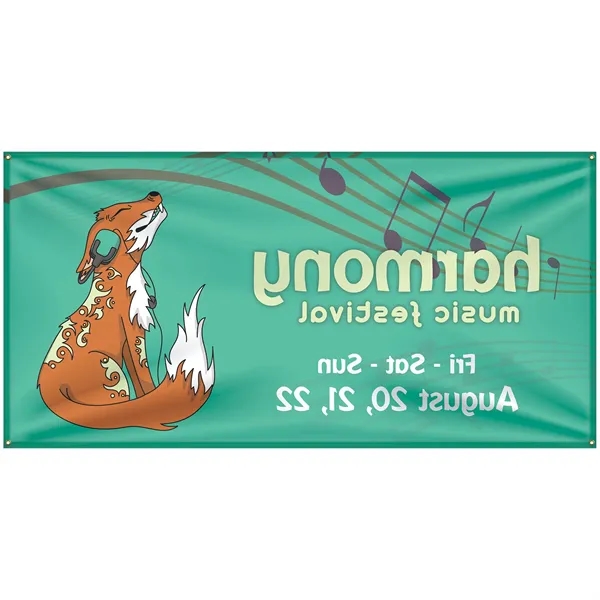 3' x 6' Digitally printed full color full custom knit polyester... from ASI 80228 Quinn