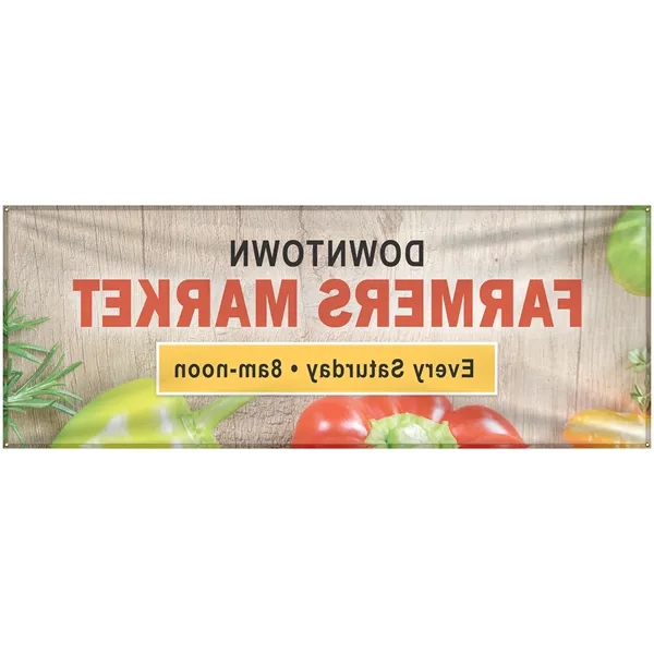 3' x 8' Digitally printed knitted polyester banner... from ASI 80228 Quinn