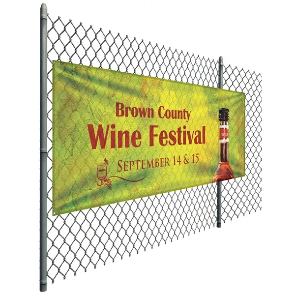 3' x 8' Digitally printed knitted polyester banner... from ASI 80228 Quinn