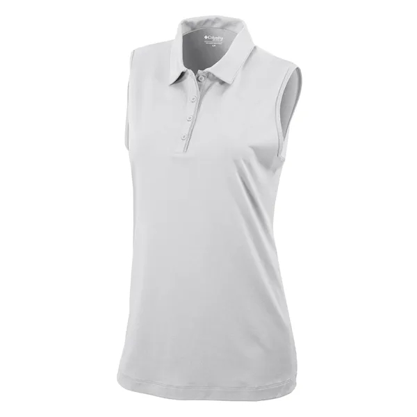 Columbia women's sleeveless 4-button placket shirt... from ASI 38120 Ball Pro / Diversified Quality Kitchenware / Branded Apparel Designs
