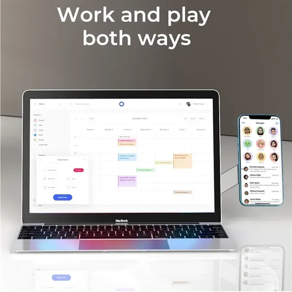 Laptop expansion phone stand, compatible with all 4"-8" smartphones.... from ASI 39552 BEL Promo