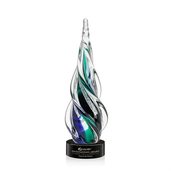 The Alderon Award is a unique piece featuring large clear swirls... from ASI 84592 St Regis Group / St Regis
