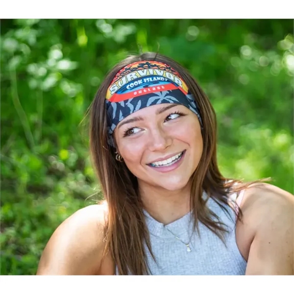 Multifunctional headwear made from 100% microfiber polyester that measures 9.8" x... from ASI 72657 Active Life Promo / Active Life Promo