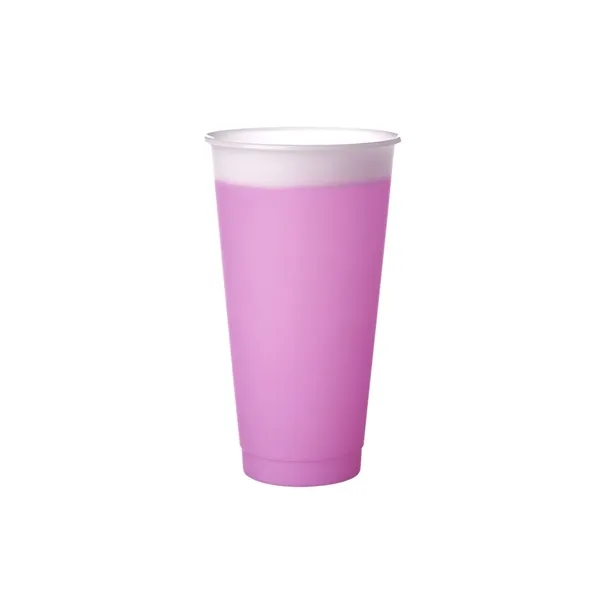 24 oz. Mood color changing stadium cup plus free 1 color... from ASI 37218 Athena Promo (tm)