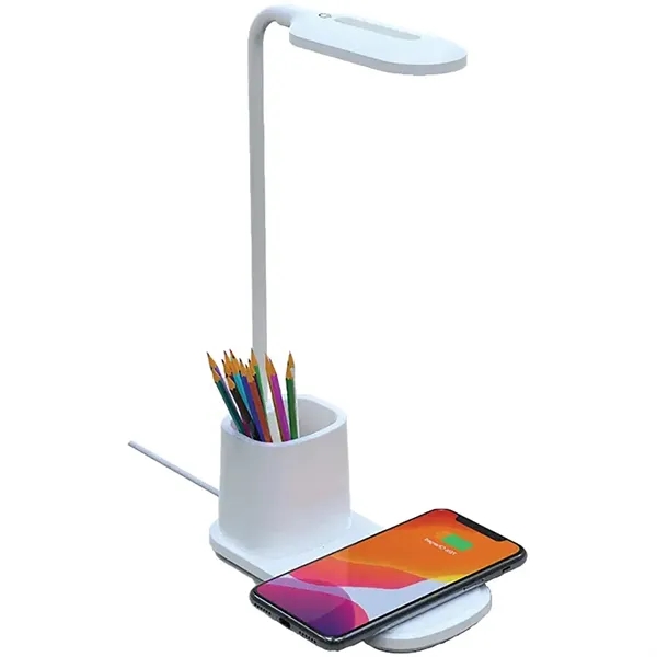 10-watt wireless charger and lamp with three brightness levels.... from ASI 39552 BEL Promo