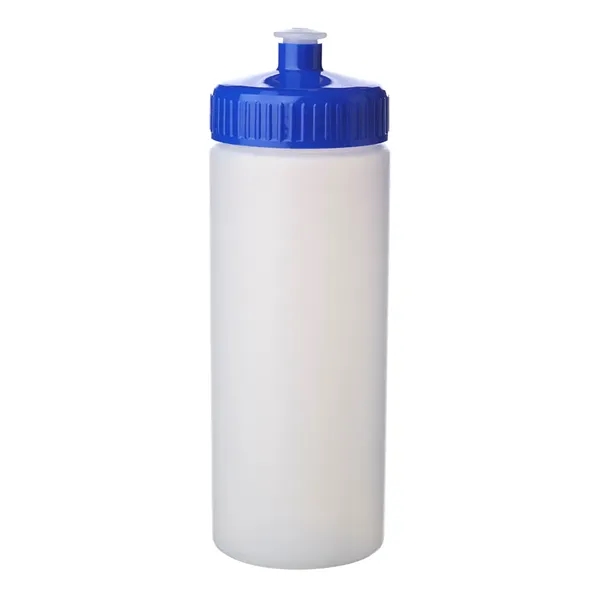 20 oz. HDPE plastic water bottles with frosted finish.... from ASI 39552 BEL Promo