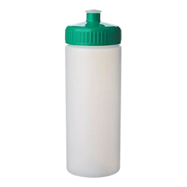 20 oz. HDPE plastic water bottles with frosted finish.... from ASI 39552 BEL Promo