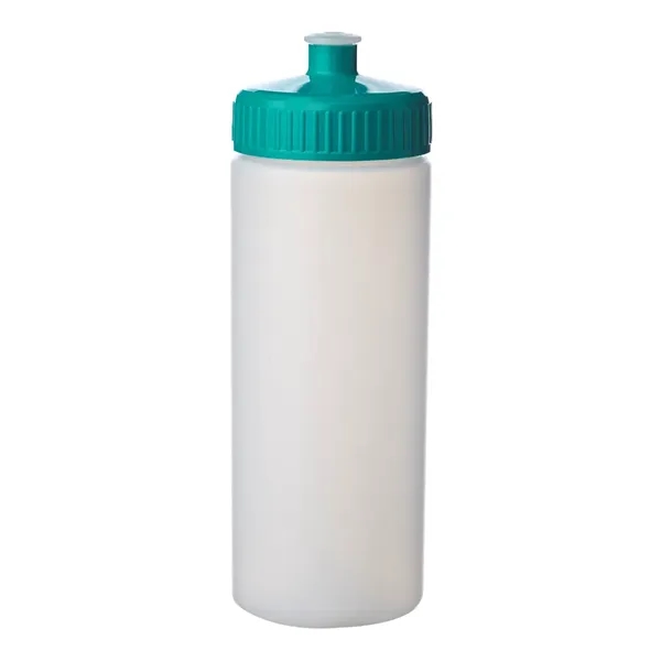 20 oz. HDPE plastic water bottles with frosted finish.... from ASI 39552 BEL Promo