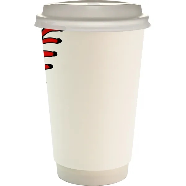 16 oz. Full Color Sporty Paper Cup With Lid... from ASI 30208 A P Specialties / AP Specialties