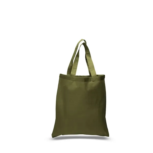 100% Cotton Sheeting Tote bag with matching Handles 15" x 16"H... from ASI 57713 Glow Promotions