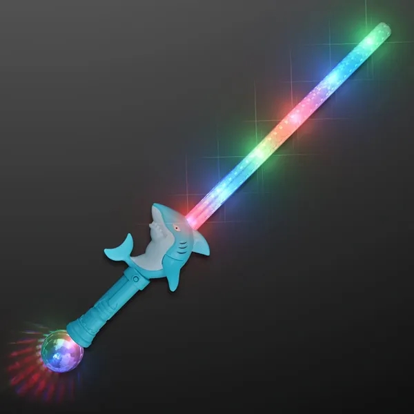 Shark Sword Light Up Saber Toy; Blank and Imprinted Pricing... from ASI 34194 ALightPromos
