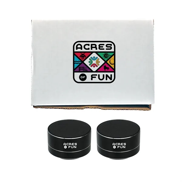 HOCKEY PUCK BLUETOOTH STERO EFFECT SET... from ASI 30208 A P Specialties / AP Specialties