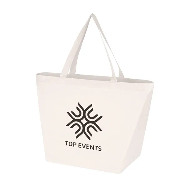Non-woven polypropylene tote bag with handles.... from ASI 63549 Jornik Manufacturing Corp