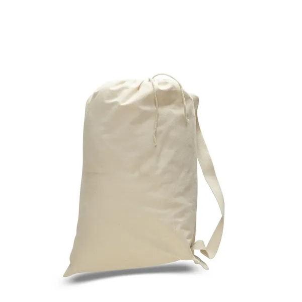 Heavy cotton canvas laundry bag with drawstring.... from ASI 57713 Glow Promotions