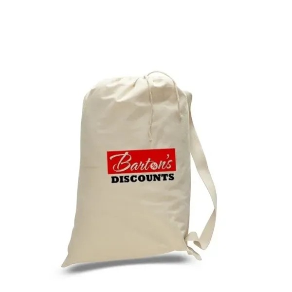 Heavy cotton canvas laundry bag with drawstring.... from ASI 57713 Glow Promotions