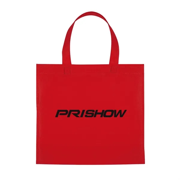 10.63" x 11" tote bag made of 80 gram non-woven material... from ASI 63549 Jornik Manufacturing Corp