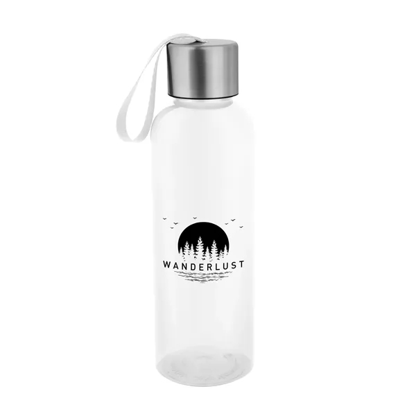 20 ounce rPET recycled polyester bottle with lid and wrist strap.... from ASI 61125 Hit Promotional Products / Hit®
