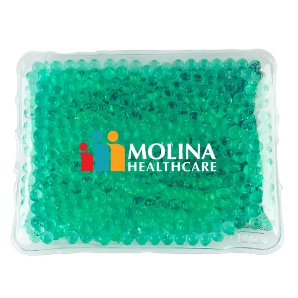 Rectangular gel beads hot/cold pack plus plus vibrant full color digital... from ASI 37218 Athena Promo (tm)