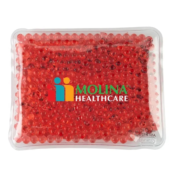 Rectangular gel beads hot/cold pack plus plus vibrant full color digital... from ASI 37218 Athena Promo (tm)