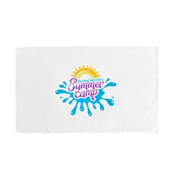 60" x 35" beach towel made of USA-grown cotton.... from ASI 68507 The Magnet Group