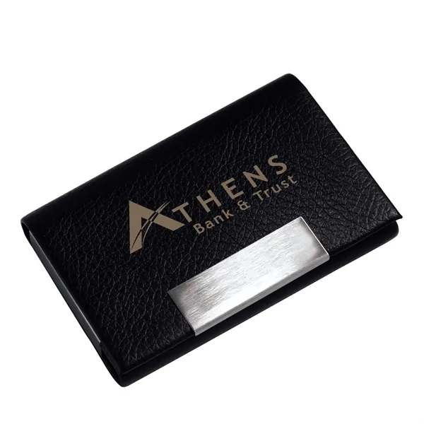 2.5" x 3.75" x 0.63" business card case with customization.... from ASI 68507 The Magnet Group / Innovations by Magnet™