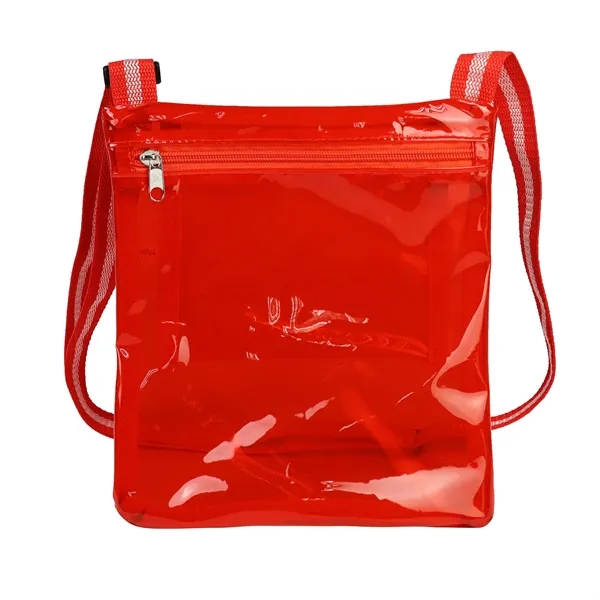 Clear Satchel features zippered enclosure and inner pouch. 100% BPA and... from ASI 90859 Tempo Industries Inc / Tempo Tempoline